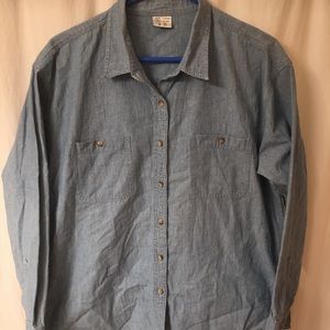 Denim cotton shirt 16 XL